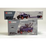 Corgi 1/50 Diecast Truck issue comprising No. 16701 Scammell Low Loader, Wrekin plus No. 17502