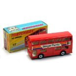 Matchbox Superfast No. 17 Londoner Bus "Berger Paints" in red. Excellent to Near Mint in Box.