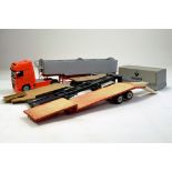 Various 1/32 Truck issues including custom work on Trailers.