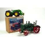Various Tractor issues including Oliver Large Scale Cast - Reissue plus Chinese Tin Plate Crawler