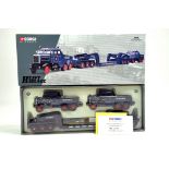 Corgi 1/50 Diecast Truck issue comprising No. 17701 Scammell Construtor Low Loader Set in the livery