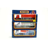 Matchbox Convoy Series Truck and Trailers. Various Liveries. Excellent to Near Mint in Boxes.