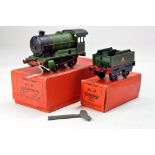 Hornby 0 Gauge Tinplate No. 51 Locomotive 1842 Type 501 with tender. Plus Key. Untested but displays