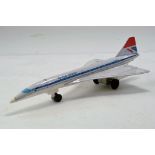 Daiya Japan Tin Plate issue of British Airways Concorde. Battery Operated but untested. Appears