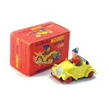 Morestone Enid Blyton's Noddy and His Car with plastic Noddy figure. An almost pristine example,