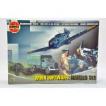Airfix 1/72 Model Aircraft Kit comprising WWII Luftwaffe Airfield Set. Trade Stock, hence complete.
