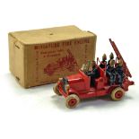 Johillco Fire Engine. Early issue is finished in red including hubs with white tyres in addition