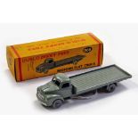 Dinky Dublo No. 066 Bedford Flat Truck in grey. Excellent to Near Mint in Excellent Box.