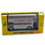 Budgie No. 236 AEC Routemaster Bus. Silver. Excellent to Near Mint in Box.