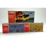 Trio of Frog plastic model aircraft kits. Complete.