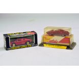 Solido 1/43 Fiat Arbath plus Lamborghini Countach. Generally Near Mint, not displayed, in Boxes.