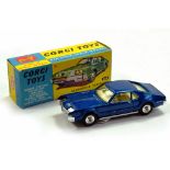 Corgi No. 264 Oldsmobile Toronado with blue body, cream interior. Superb. Excellent to Near Mint