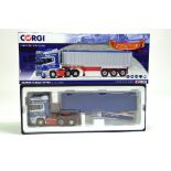 Corgi 1/50 diecast truck issue comprising No. CC13764 Scania R Bulk Tipper in the livery of WJ and J