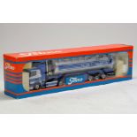 Tekno 1/50 Truck issue comprising Scania Tanker Trailer in livery of Van Bentum. Looks to be