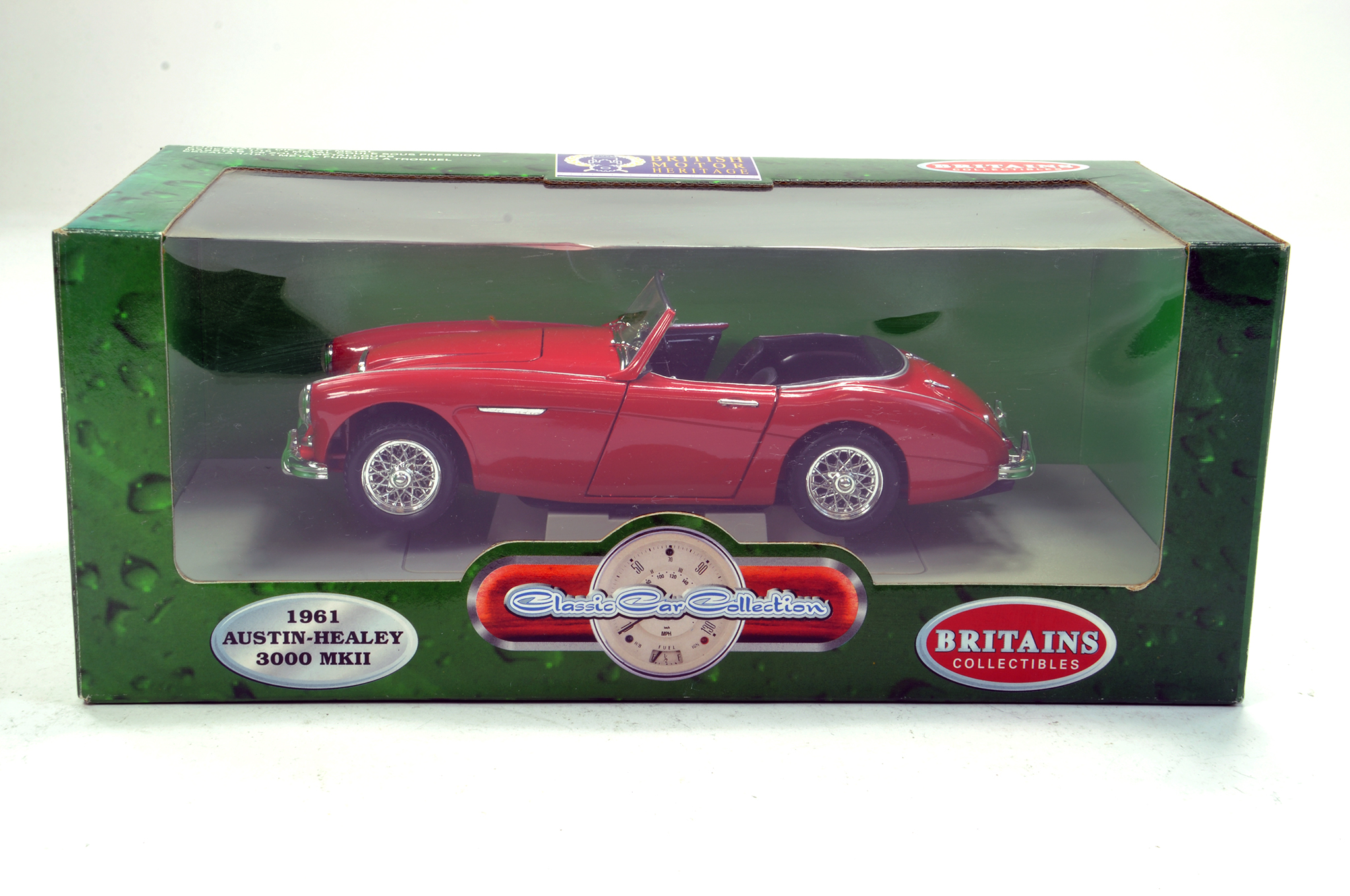 Britains 1/18 Rare Austin Healey 3000 Sports Car. Looks to be complete, excellent and with
