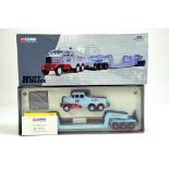 Corgi 1/50 Diecast Truck issue comprising No. 17601 Scammell Construtor Low Loader Set in the livery