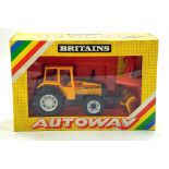 Britains 1/32 Autoway Volvo BM Valmet 805 with Snow Plough. Looks to be near mint, likely to have