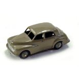 Dinky No. 40g - 159 Morris Oxford with stone body, grey ridged hubs with black smooth tyres.