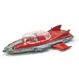 Budgie No. 272 Gerry Anderson Supercar. Some obvious playwear but a rare toy.