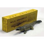 Britains Set No. 917 large Nile Crocodile Post War Issue. Generally Excellent in very good box.