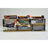 Corgi diecast issues comprising James Bond Models. Ex Display, good in general.