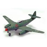 Large Hand Built Plastic Model Aircraft comprising ME 262A. Some light damage likely expected due to