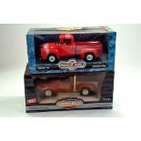 Ertl 1/16 American Muscle Pickup Truck Duo. Looks to be complete, excellent and with original box/