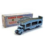 Dinky No. 582 Pullmore Bedford Car Transporter. Generally very good in fair box.