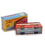 Matchbox Superfast No. 17 Londoner Bus "Impel 73 Trade Fair Doncaster" in red with rare bare metal