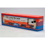 Tekno 1/50 Truck issue comprising DAF 95 Box Trailer in livery of TNT. Looks to be complete,