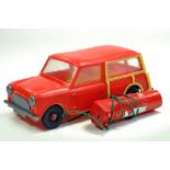 Tudor Rose England Large Scale Plastic Battery Operated Mini Traveller. Scarce model is untested but