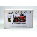 G&M Originals 1/16 David Brown 50D Tractor. Hand Built. Superb Model. Sealed. Looks to be near mint,