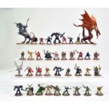A Quantity of Warhammer Type Figures. Generally Excellent.