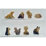 Group of Wade Whimsies Animal Figures. Generally good to excellent.