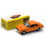 Spainish Dinky No. 011543 Opel Ascona in Orange. Excellent to Near Mint in Excellent Box.