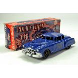 Marx Toys Friction Driven Police Chief Car with Siren. Displays Well.