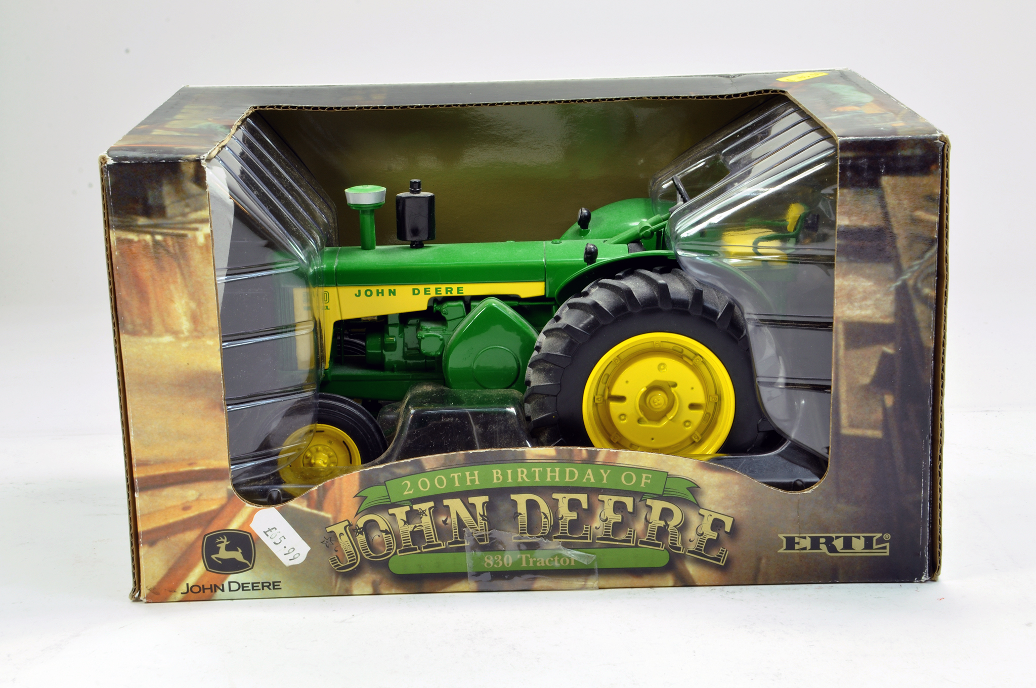 Ertl 1/16 John Deere 200th Anniversary 830 Tractor. Looks excellent with box.