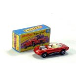 Matchbox Superfast No. 36b Hot Rod Draguar with metallic red body. Excellent to Near Mint in