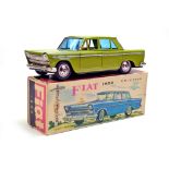 Daiya Japan Large, 25cm, tinplate Friction Driven Fiat 1800. Superb working example that is