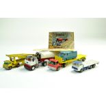 Assorted diecast truck issues form Corgi, Matchbox and others. Generally Fair to Excellent plus