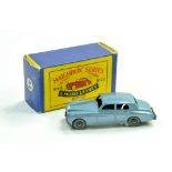 Matchbox Regular Wheels No. 44a Rolls Royce Silver Cloud. Excellent in Very Good Box.