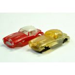 Duo of Pierre-Yves Lebeau Austin Healey Slot Car Bodies. Scarce issues.