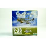 Sky Guardians 1/72 diecast model aircraft P-38 Lightning. Appears generally excellent. Vendor