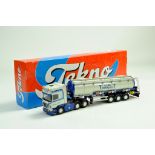 Tekno 1/50 diecast truck issue comprising Scania Tanker Trailer in the livery of ULE Transport.