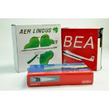 Trio of diecast model aircraft comprising Schabak 1/200 Concorde, AER Lingus Boeing 737 and one