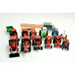 Small scale mainly 1/64 tractor group comprising mainly Ertl issues. Generally Fair to Good.