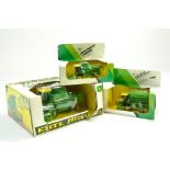 Ertl 1/50 John Deere 985 Combine, hard to find plus duo of 1/64 Ertl John Deere issues including