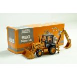 Conrad 1/35 No. 2937 Case 580 Super LE Sideshift Backhoe Loader.1995 Colour Scheme. Excellent in