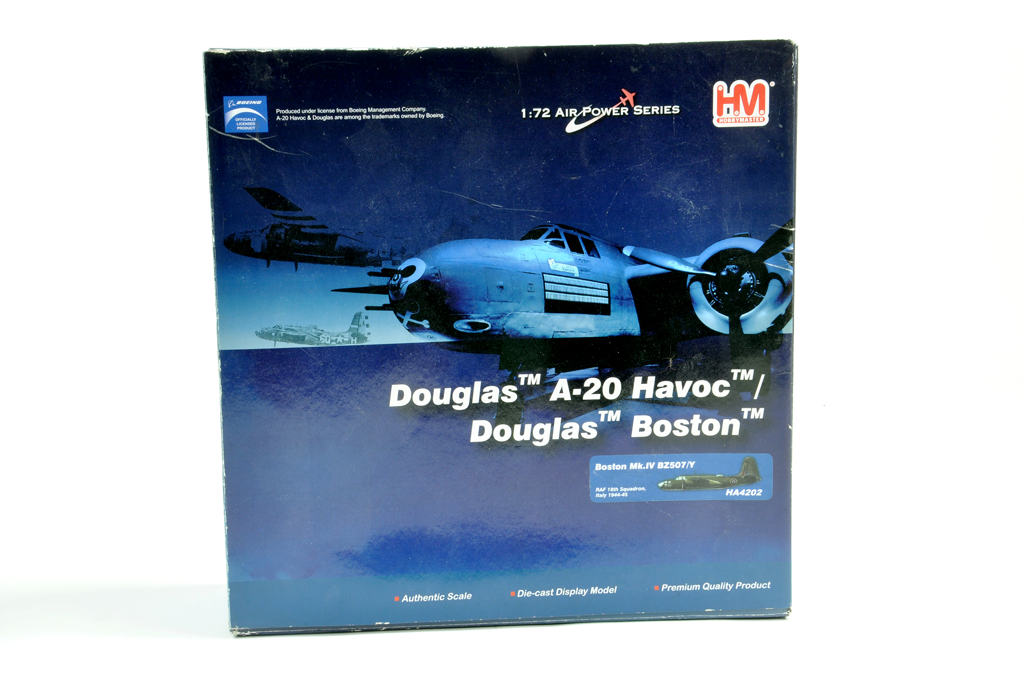 Hobby Master 1/72 diecast model aircraft Douglas A-20 Havoc Boston. The Last. Model appears