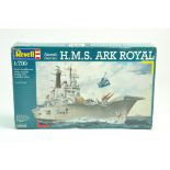 Revell 1/700 Plastic Model Kit comprising HMS Ark Royal. Ex Trade stock hence complete. Excellent.